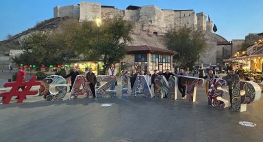 Edirneli gazeteciler Gaziantep'i keşfetti