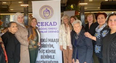 Emekli kadınlardan güç birliği buluşması