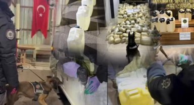 Erzurum ve Mersin'de 447 kilogram uyuşturucu: 3 gözaltı