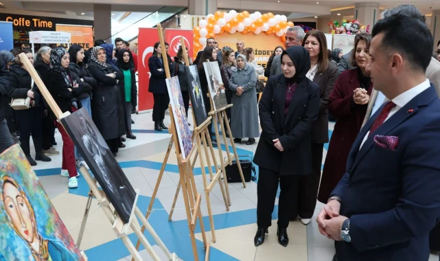 Erzurum'da '25 Kadın 25 Hikâye' sergisi açıldı