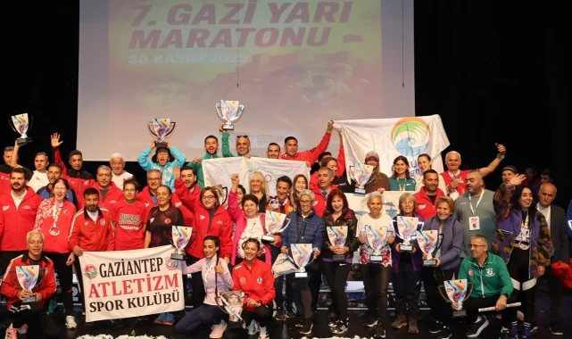 Gaziantep'te rekorlar kırıldı, ödüller sahiplerini buldu