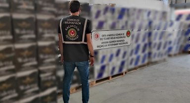Gümrük ekipleri 51 milyon makaron ele geçirdi!