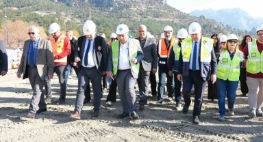 Güngör Geçer'den Adana Pozantı Atık Su Arıtma Tesisi'ne inceleme