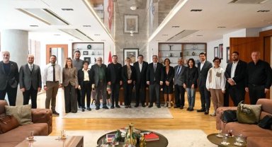 İbrahim Can Ergun'den Başkan Muharrem Erkek'e iade-i ziyaret