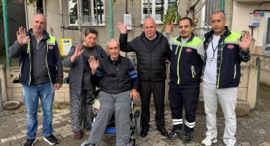 İhtiyaç sahiplerine "Akülü Tekerlekli Sandalye" desteği