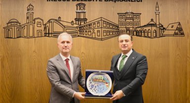 İMSİFED heyeti İnegöl'de temaslarda bulundu