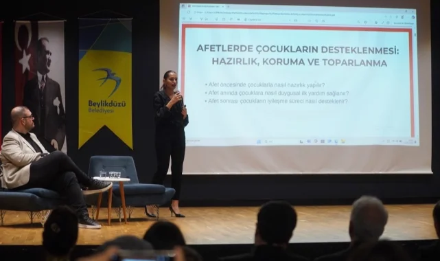 İstanbul Beylikdüzü'nde afet yönetiminde kadın ve çocuk vurgusu