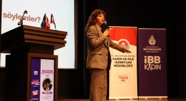 İstanbul Maltepe'de şiddet üzerine söyleşi