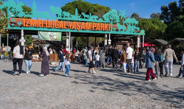 İzmir Doğal Yaşam Parkı'na ziyaretçi akını