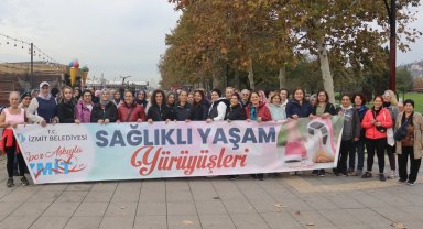 İzmit'te adımlar sağlıklı yaşama atıldı