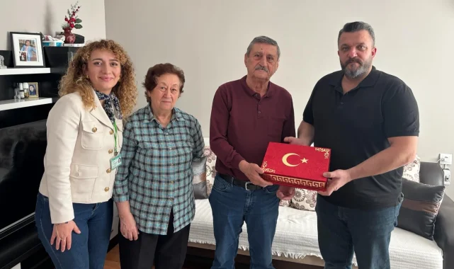 İzmit'ten Körfez'deki Kıbrıs Gazilerine vefa ziyareti