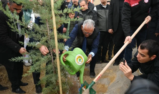 Kayseri Büyükşehir'den şehrin 'yeşil'ine dev yatırım