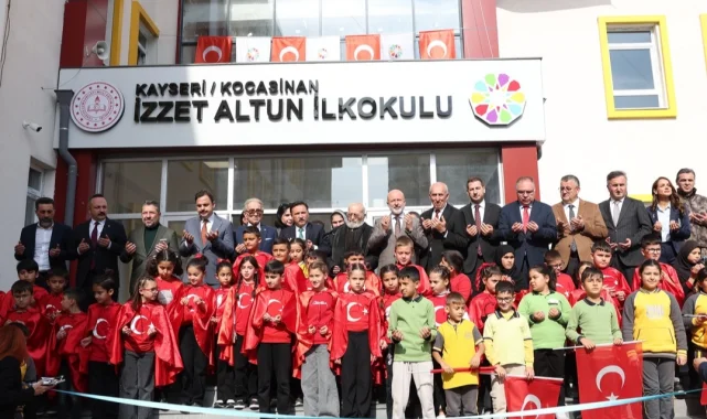 Kayseri Kocasinan'da eğitime yeni bir halka