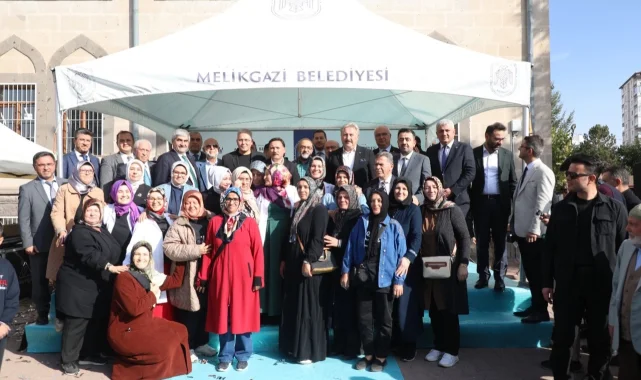 Kayseri Melikgazi'de açılışlar bitmiyor