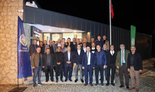 Kayseri Talas'ta muhtarlar Akçakaya'da buluştu