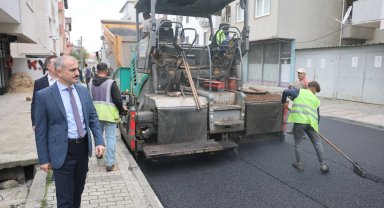Kocaeli Çayırova'da yollar yenileniyor
