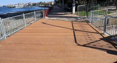 Kocaeli Değirmendere sahiline yeni yaya geçiş köprüsü