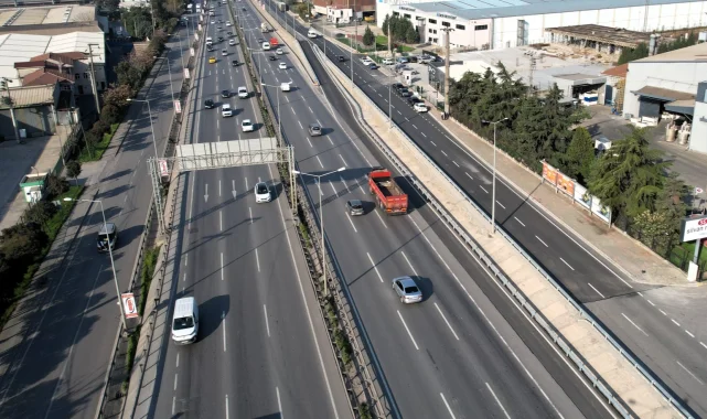 Kocaeli Gebze Beylikbağı'na yeni katılım şeridi hizmete alındı