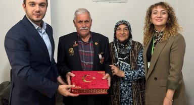 Kocaeli Gebze'de Kıbrıs Gazilerine minnet ziyareti