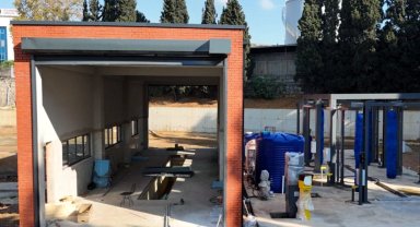 Kocaeli'de Çayırova Otobüs Garajı ve CNG Tesisi yükseliyor