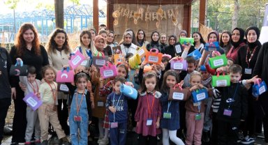 Kocaeli'de çocuklar deprem gerçeğini oyunlarla öğrendi