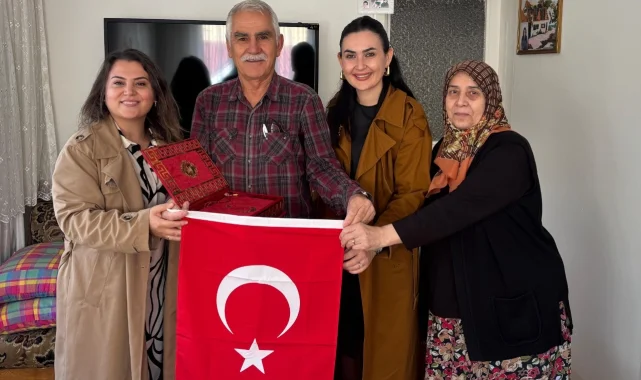 Kocaeli'de İzmit Belediyesinden Kıbrıs Gazilerine ziyaret