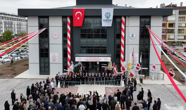 Konya Karatay'a iki yeni sağlık merkezi açıldı