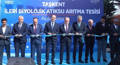 Konya Taşkent'e ileri biyolojik arıtma tesisi kazandırıldı