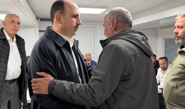 Konya'da Başkan Altay şehit ailesine taziye ziyaretinde bulundu