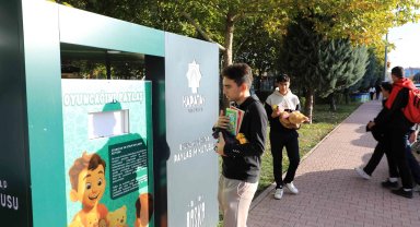 Konya'da "Oyuncak ve Kitap Paylaşım Kumbarası" projesi başladı