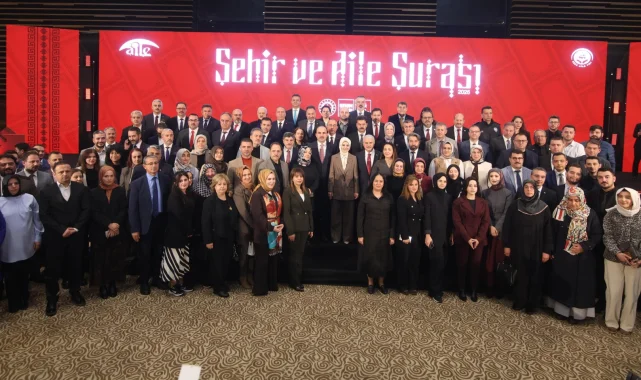 Konya'da 'Şehir ve Aile Şurası' başladı