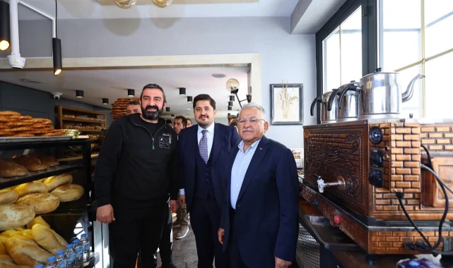 Memduh Büyükkılıç'tan Hunat esnafına ziyaret