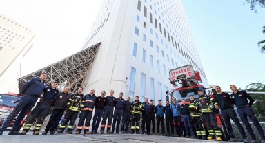 Mersin'de 'Yangın ve Kurtarma Tatbikatı' gerçekleştirildi