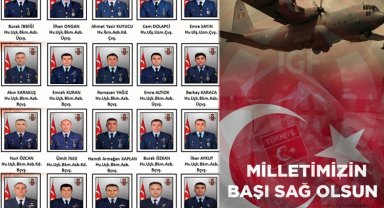 MSB şehitlerimizin kimliklerini paylaştı... Gürcistan-Azerbaycan sınırında düşen askeri uçaktaki 20 askerimiz şehit!