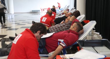 Muğla Kızılay'a kan bağışı desteğini Menteşe'de başlattı