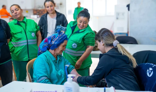 Muğla Milas'ta belediye personeline sağlık taraması