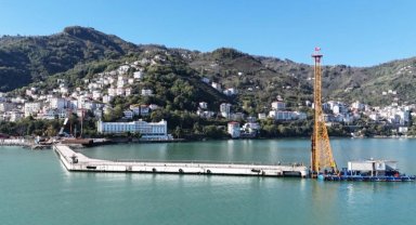 Ordu Altınordu rıhtımı uzatılıyor