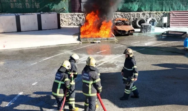 Ordu İtfaiyesi geleceğin kahramanlarını yetiştiriyor