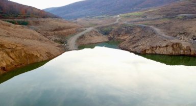 Ordu Korgan Barajı'nda su tutumuna başlandı