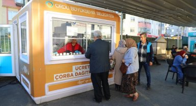 Ordu'da hastanelerde her sabah ücretsiz çorba ikramı