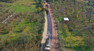 Ordu'da yol çalışmalarını aralıksız devam ediyor