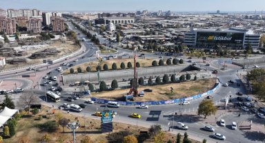 Otogar Kavşağı'nda düzenleme çalışması başladı