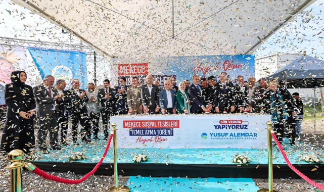 Sakarya Mekece'de sosyal tesisin temeli atıldı