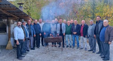 Tokat'ta siyasetçi, gazeteci ve eski muhtarlar buluştu