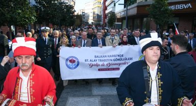 Trabzon'da 'Gidip de Dönmeyenler' etkinliği! 511 şehit anıldı