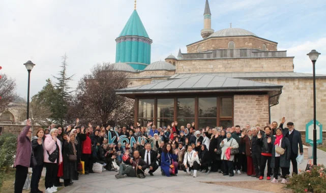 TÜED Uludağ üyelerinden Konya'ya kültür turu