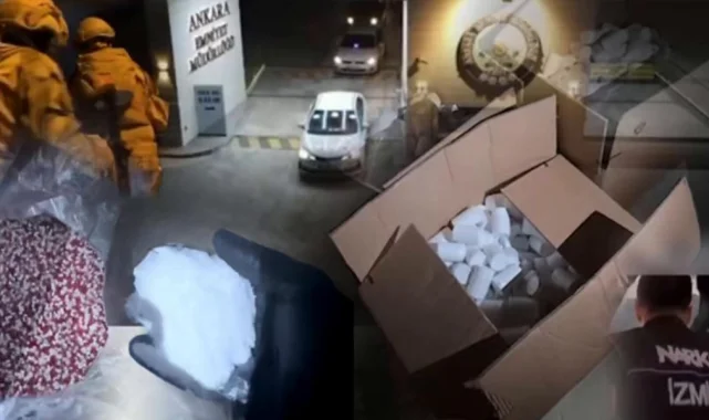 Üç ilde eş zamanlı 'Hap' darbesi! 1,9 milyon uyuşturucu hap ele geçirildi