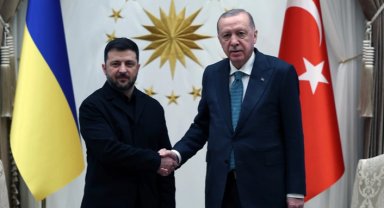 Ukrayna Devlet Başkanı Zelenskiy Beştepe'de