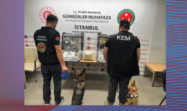 Zehir tacirlerine bir darbede Gümrük Muhafaza'dan! Binlerce kilo esrar ele geçirildi
