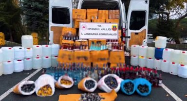 17 ilde on binlerce litre sahte alkol ele geçirildi!